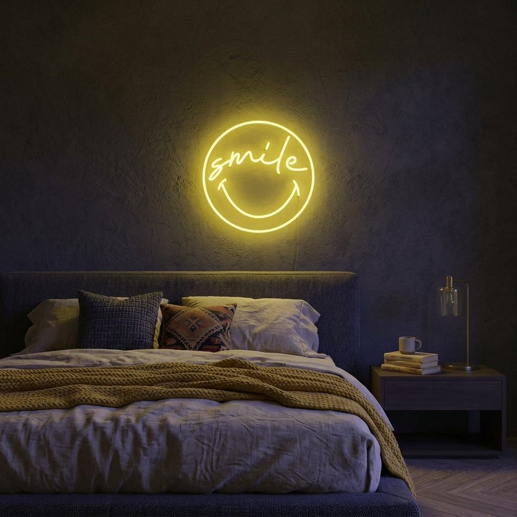 Smile Smiley , Neon Tabela