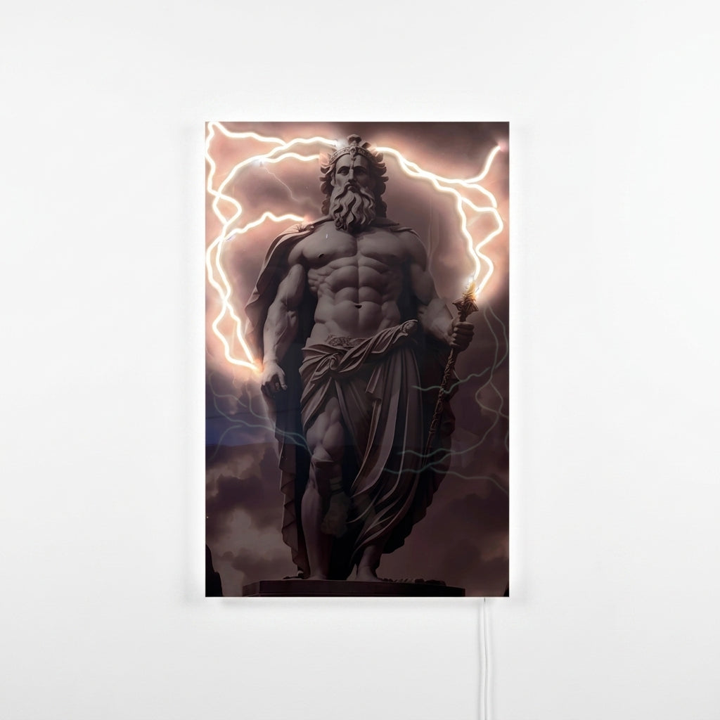 Exclusive Zeus  Neon Tablo