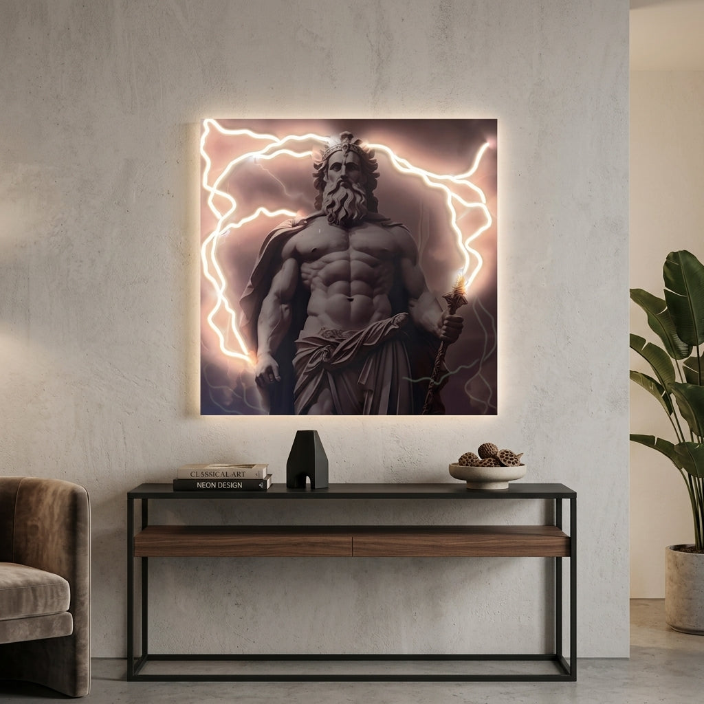 Exclusive Zeus  Neon Tablo