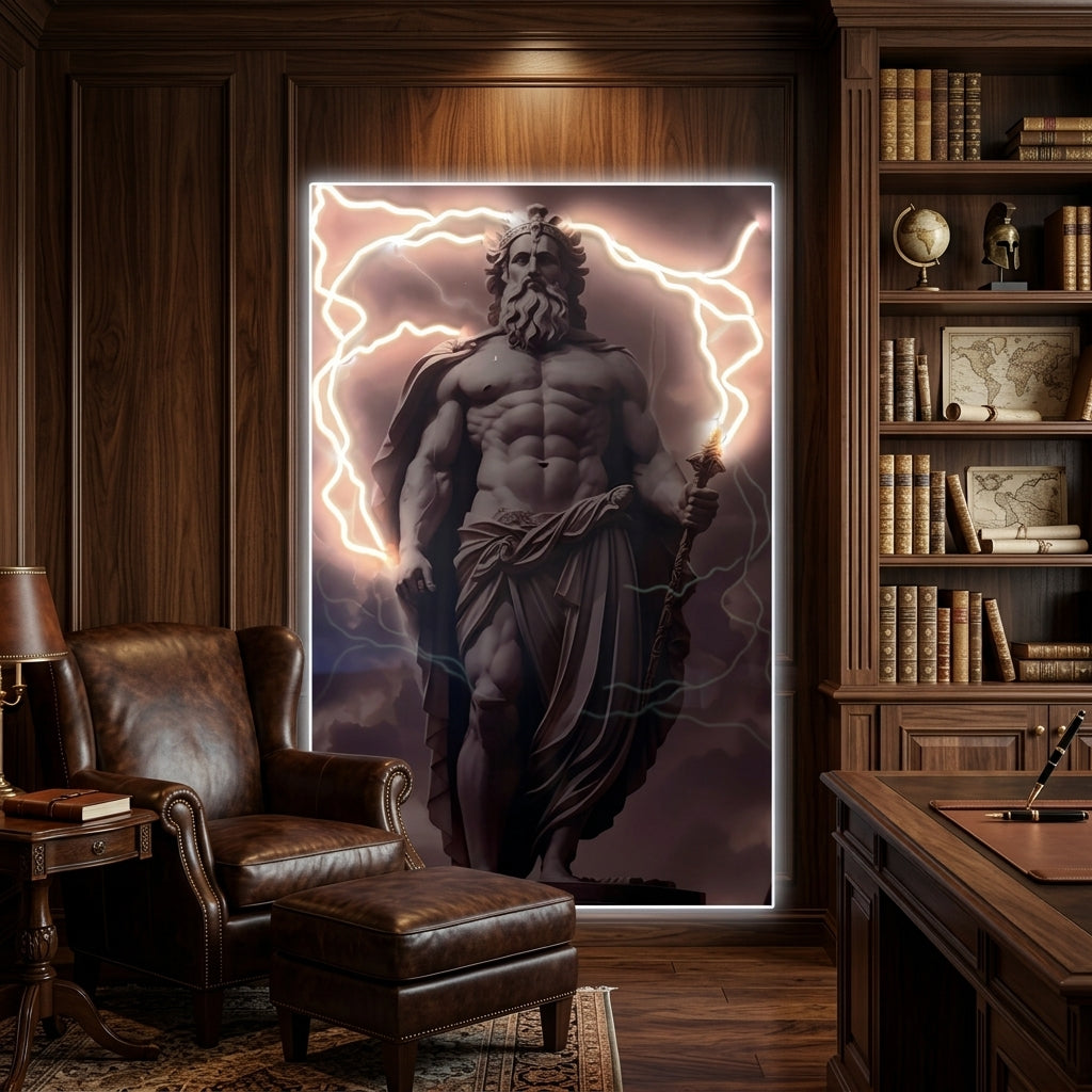 Exclusive Zeus  Neon Tablo
