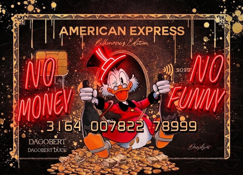 "No Money No Funny - Billionaire's Edition" Tablo