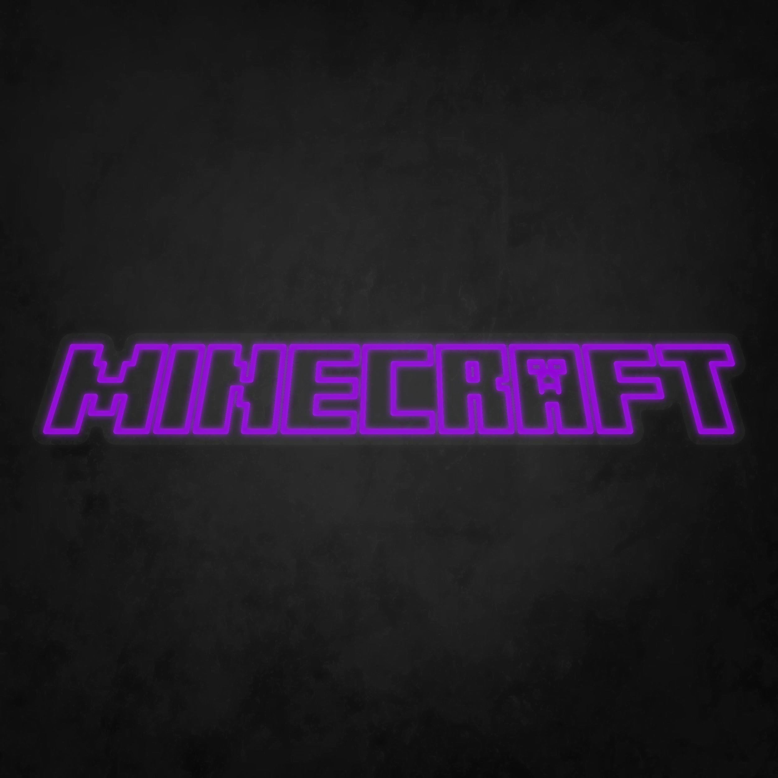 LED Neon Sign - Minecraft - Neonbir