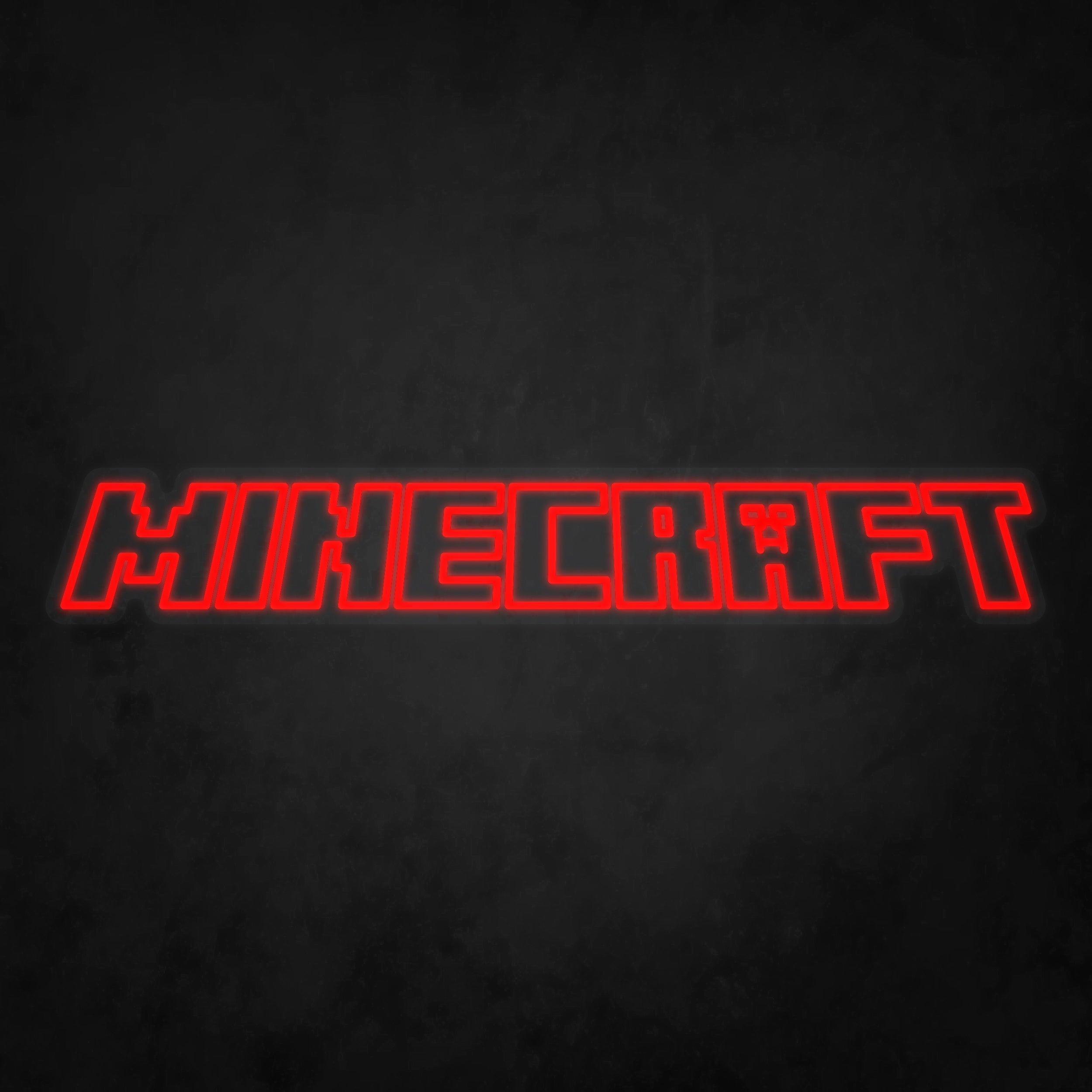 LED Neon Sign - Minecraft - Neonbir