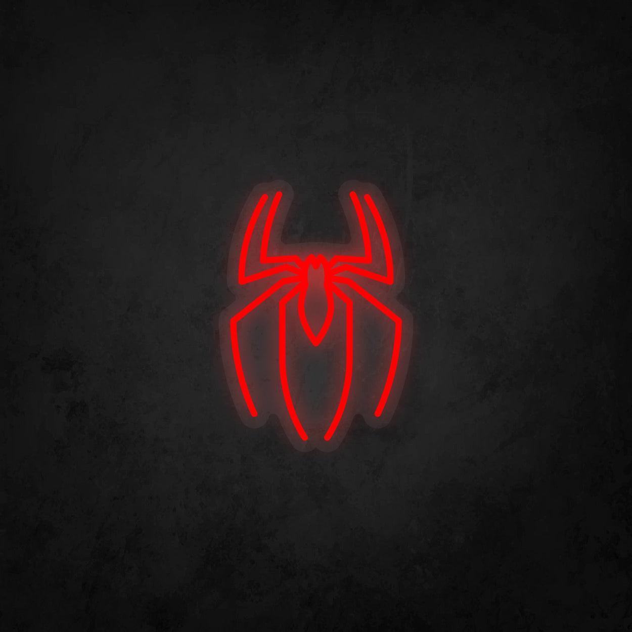 LED Neon Sign - Spider Logo - Neonbir