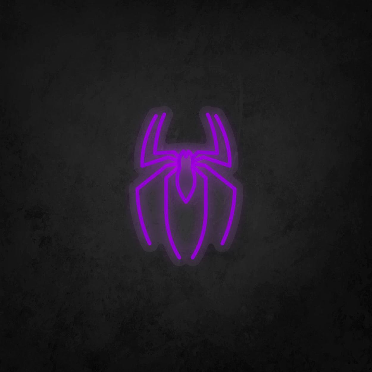 LED Neon Sign - Spider Logo - Neonbir