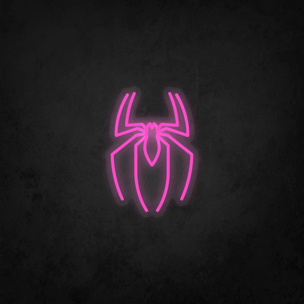 LED Neon Sign - Spider Logo - Neonbir