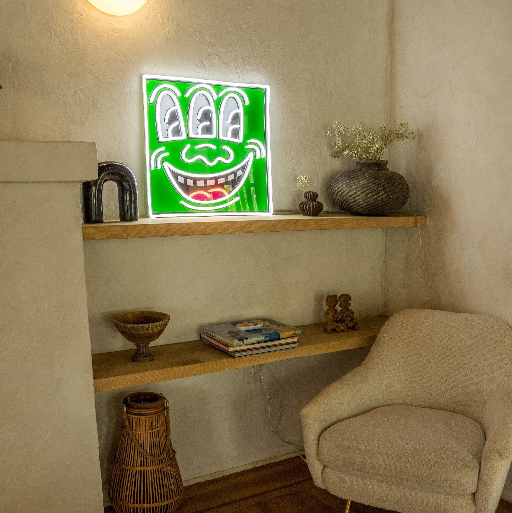 Triple Eyes, YP x Keith Haring, Neon Tabela - Neonbir